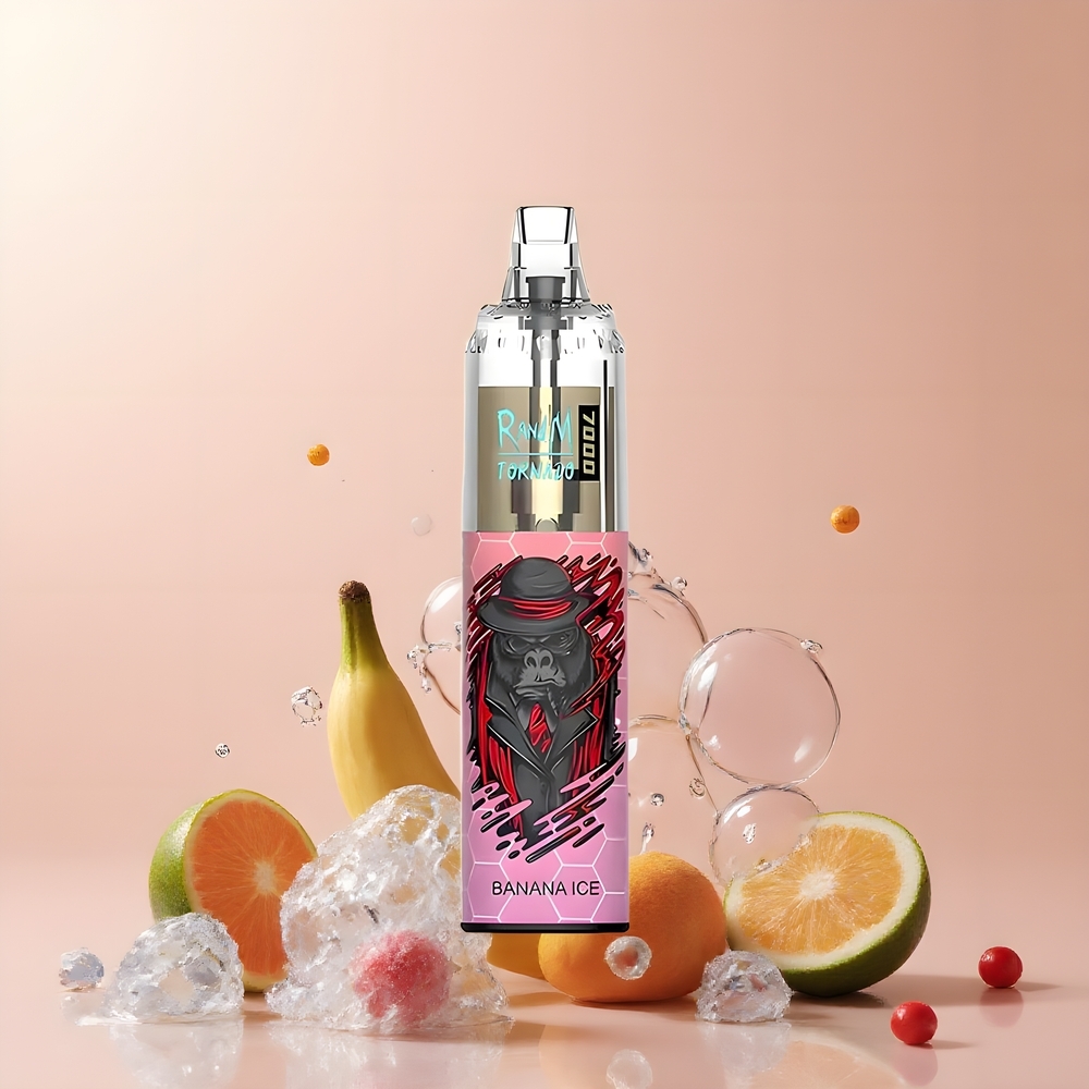 Fumot Tornado 7000 Grossister Sverige – 14 ML E-liquid 850 MAH Battery Mesh Coil RGB Light Air-Adjustable