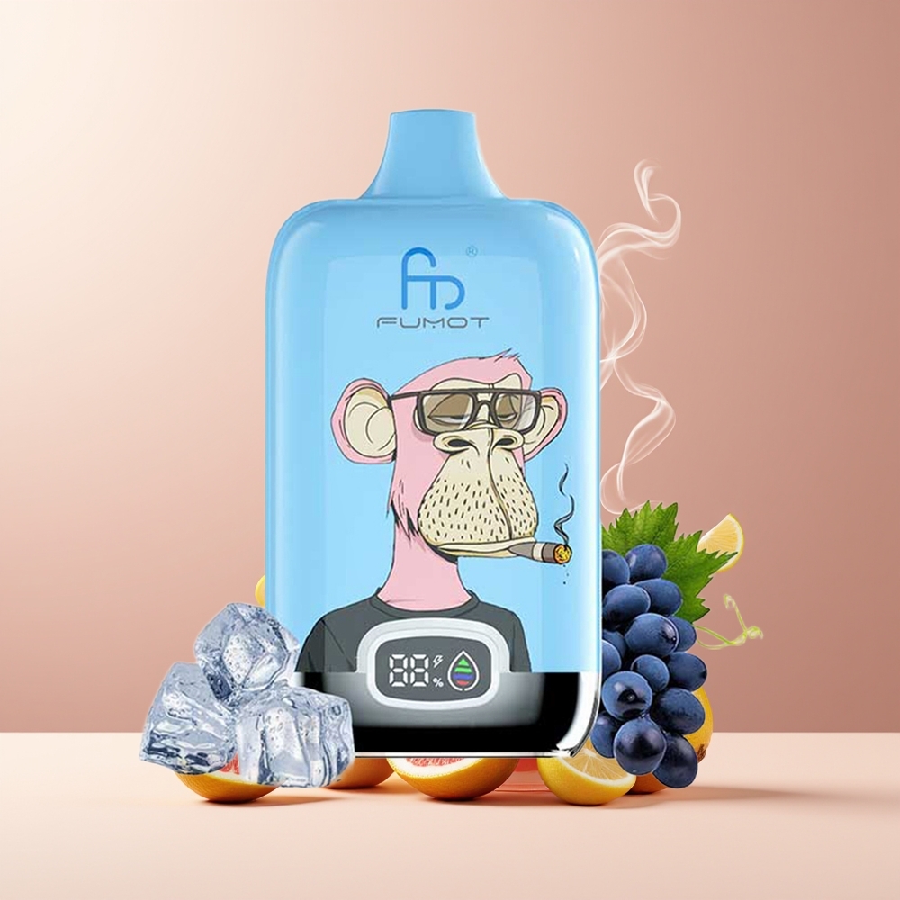 Fumot Tornado Digital Box 12000 Puffs 20ml E-Liquid 550mAh MTL grossister Sverige