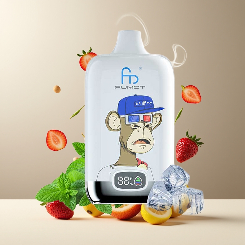 Fumot Tornado Digital Box 12000 Puffs Grossister Sverige – 20ml E-Liquid Mesh Coil 550mAh Type-C MTL
