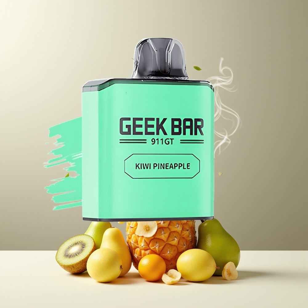 GEEK BAR 911 GT 16000 Puffs Engangs Vape 800mAh 5 Nicotine med Dynamisk Skärm och Typ C-laddning grossister Sverige