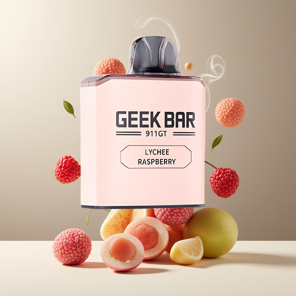 GEEK BAR 911 GT 16000 Puffs Engangs Vape 800mAh 5 Nikotin Dynamic Screen Type C grossister Sverige
