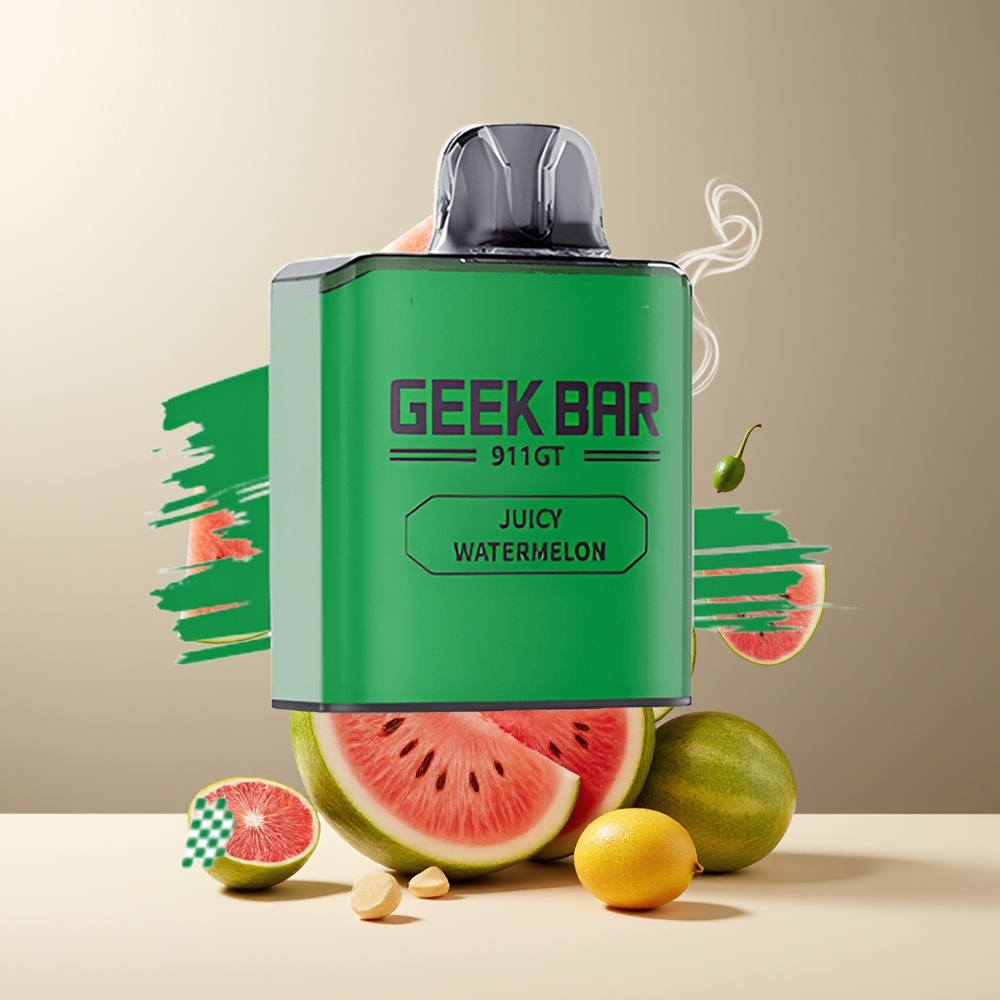 GEEK BAR 911 GT 16000 Puffs Engangs Vape med 5 Nikotin 800mAh Batteri och VPU Technology för Grossister Sverige