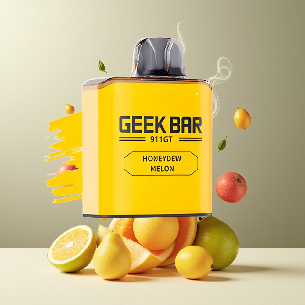 GEEK BAR 911 GT 16000 Puffs Engangs Vape med 800mAh batteri 5 nikotin och Dynamic Screen grossister Sverige