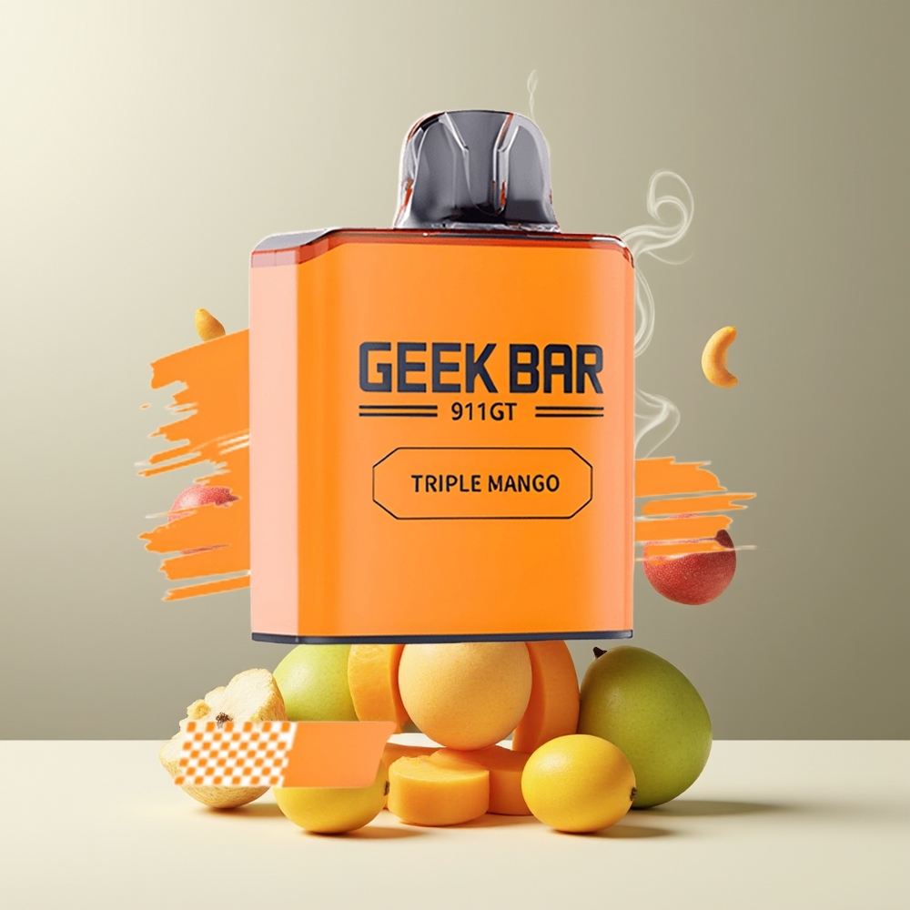 GEEK BAR 911 GT 16000 Puffs Engangs Vape med 800mAh batteri 5 nikotin och Type C-laddning grossister Sverige