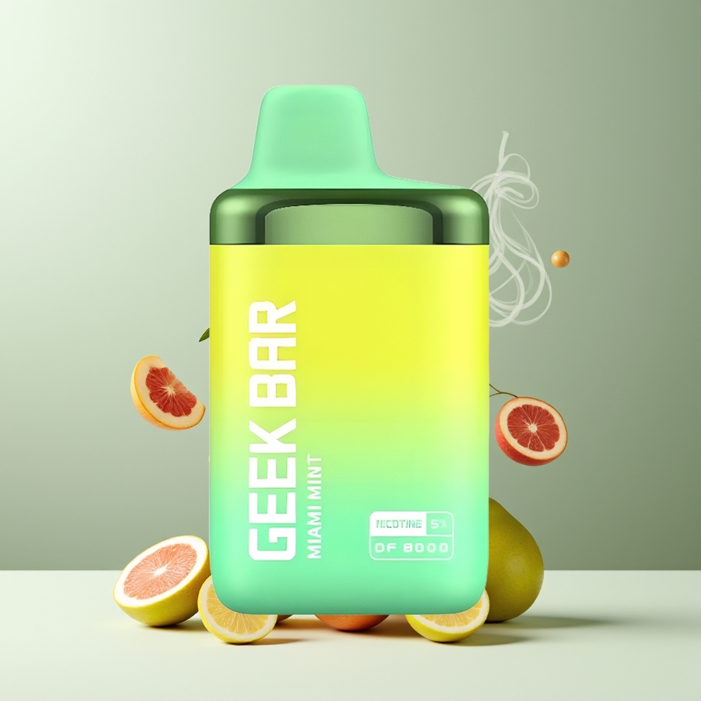 GEEK BAR DF8000 Engangs Vape 8000 puff 14mL E-Liquid 20mg/mL grossister Sverige