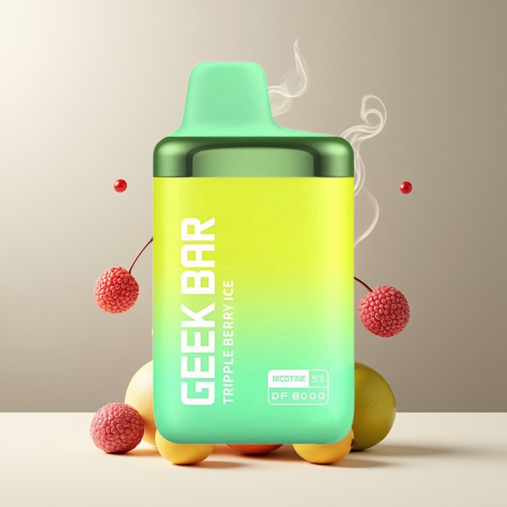 GEEK BAR DF8000 Grossister Sverige Engangs Vape – 8000 puffar 14 mL E-Liquid 20mg/mL Luftflödeskontroll USB-C-laddning