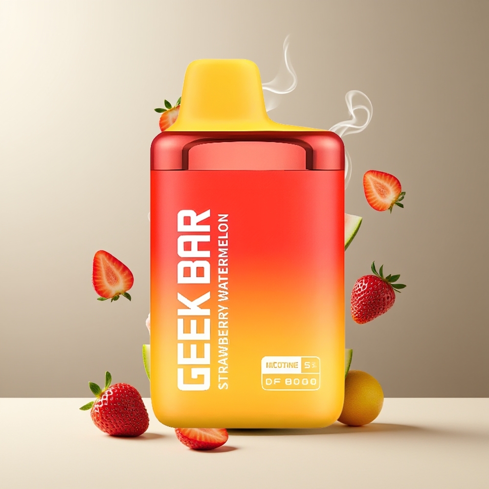 GEEK BAR DF8000 Grossister Sverige Engangs Vape – 8000 puffar 14 mL E-Liquid 20mg/mL USB-C-laddning