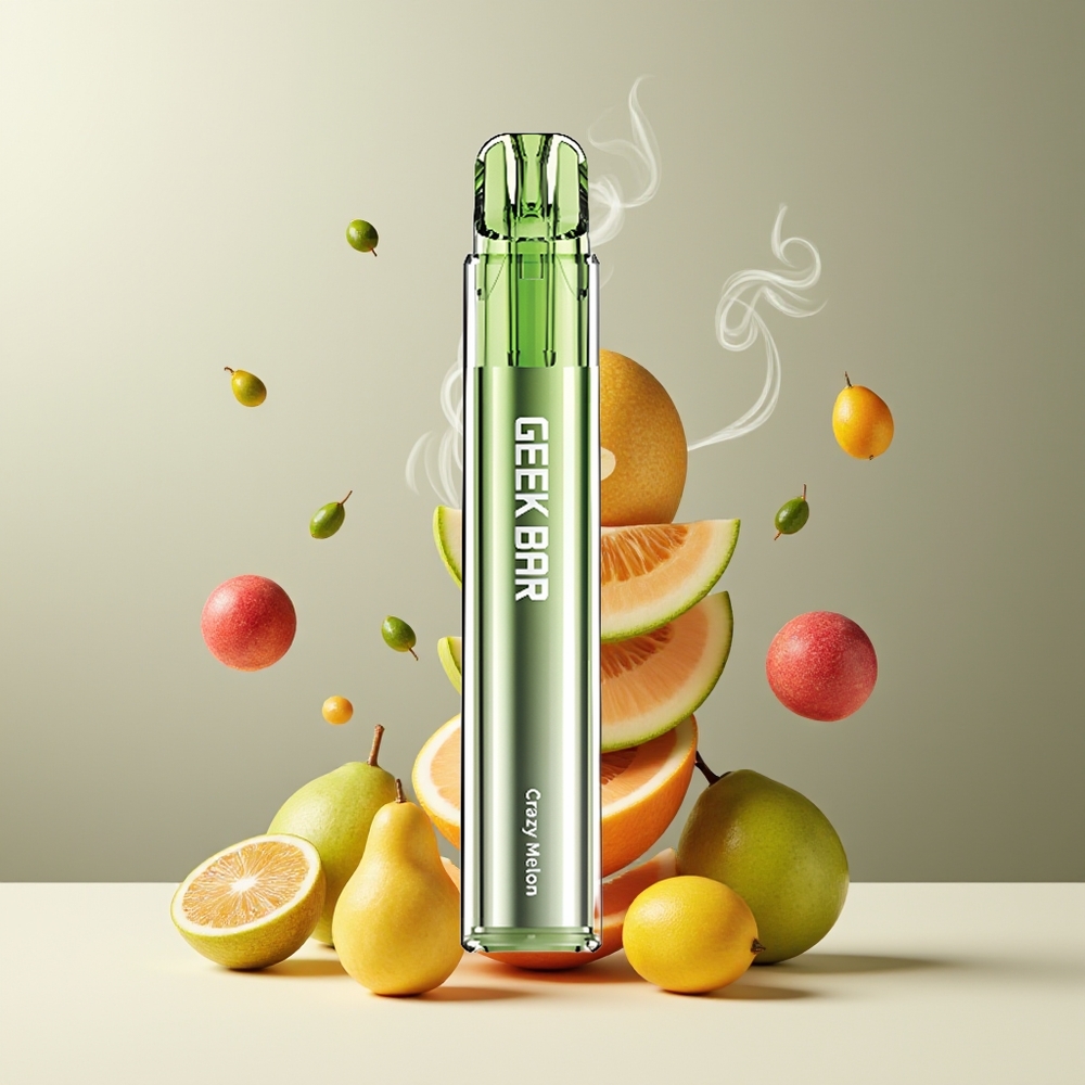 GEEK BAR Elite 1000 Puffs Engangs Vape - 650mAh Batteri Mesh Coil Sleek Ergonomic Design - grossister Sverige