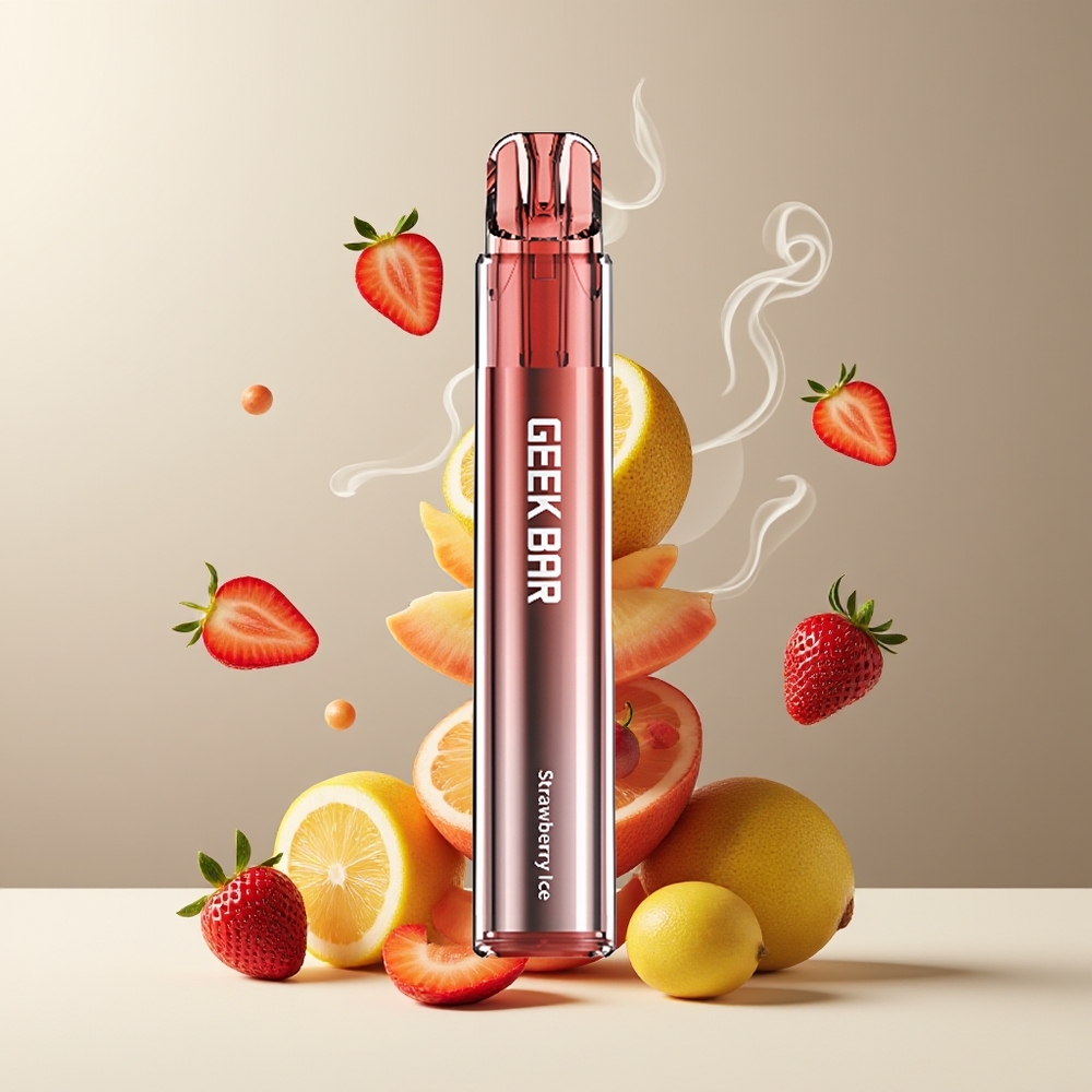 GEEK BAR Elite 1000 Puffs Engangs Vape - 650mAh Batteri Mesh Coil Sleek Ergonomic Design Grossister Sverige