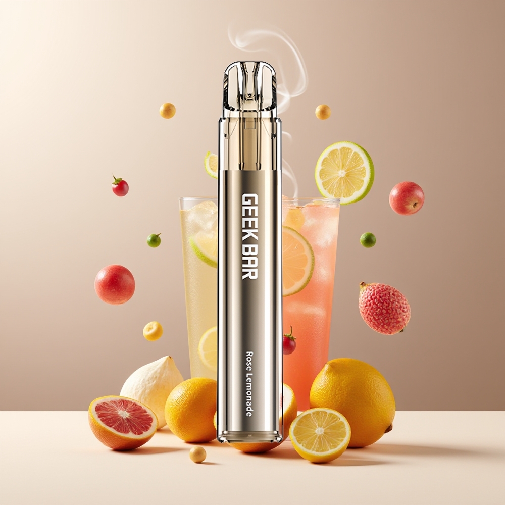 GEEK BAR Elite 1000 Puffs Engangs Vape - 650mAh Mesh Coil 20 mg/ml - Grossister Sverige