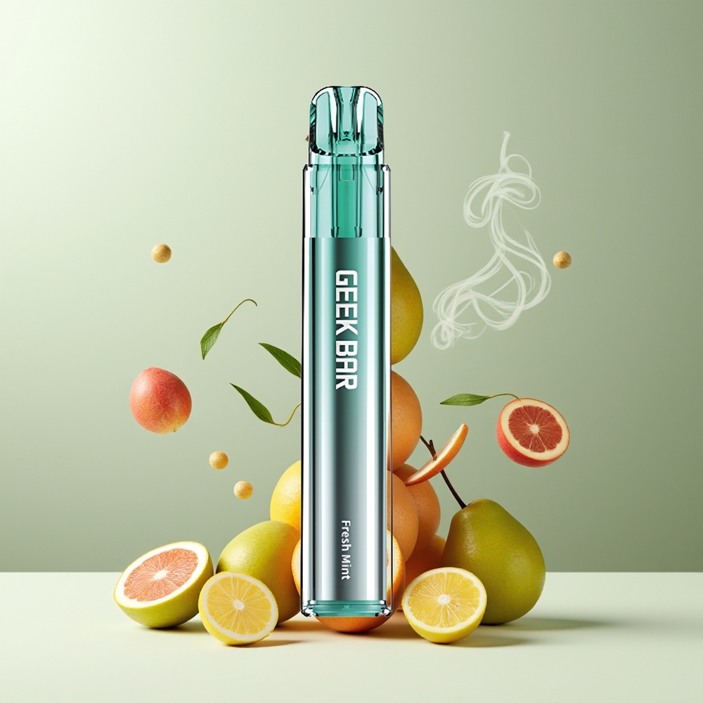 GEEK BAR Elite 1000 Puffs Engangs Vape med Mesh Coil 650mAh Batteri  Leak-Proof Design – grossister Sverige