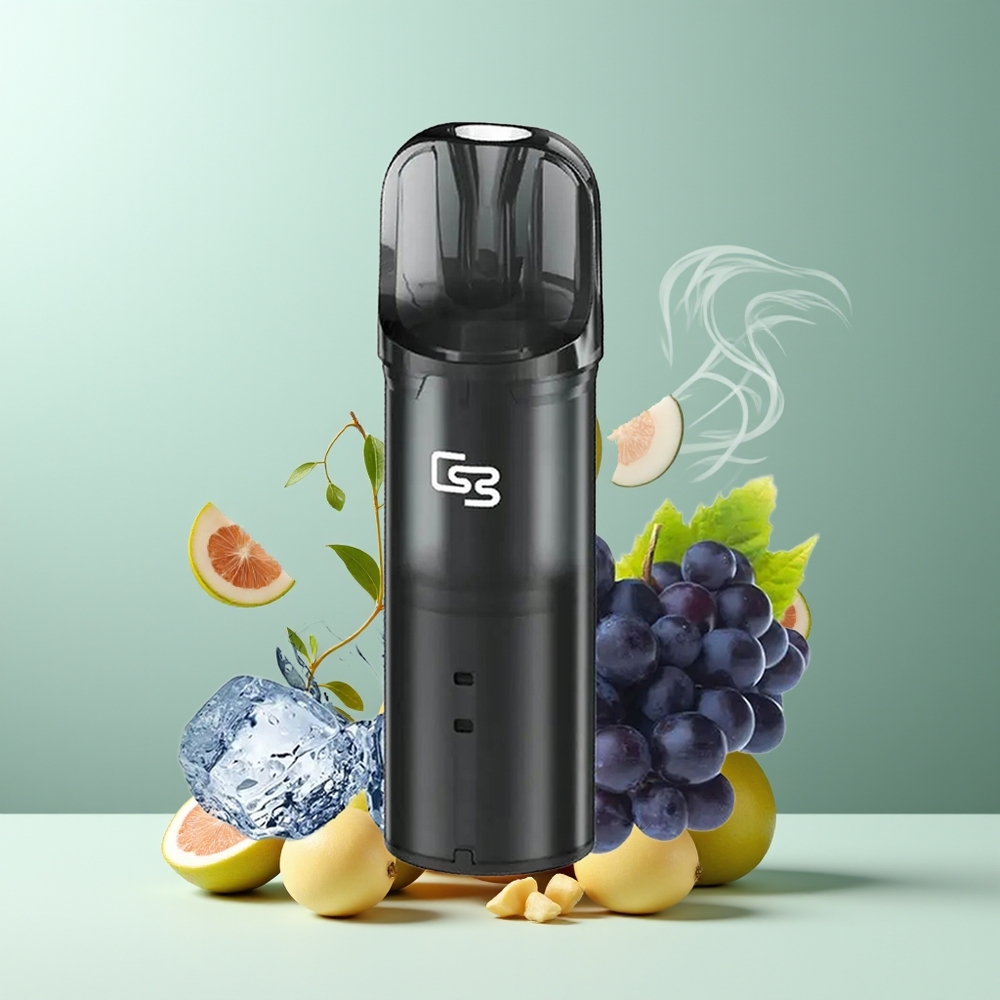GEEK BAR Elite Prefilled Pod Kit – Aluminiumlegering  Plast 650 mAh Batteri 20 ml Kartong Bypass Magnetisk Grossister Sverige