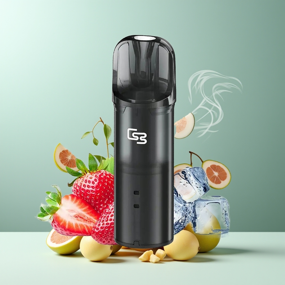 GEEK BAR Elite Prefilled Pod Kit – Aluminiumlegering  Plast 650 mAh Batteri 20 ml Kartong Bypass Magnetisk Grossister Sverige