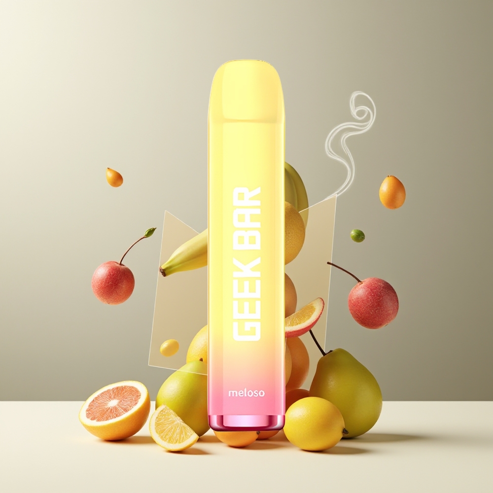 GEEK BAR Meloso 600 Puffs Engangs Vape 2ml 550mAh 20mg grossister Sverige Bananis