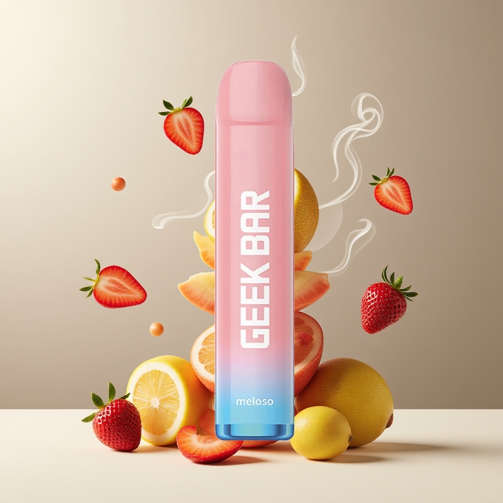 GEEK BAR Meloso 600 Puffs Engangs Vape Grossister Sverige – 2ml 550mAh 600 puffar 20mg nikotin