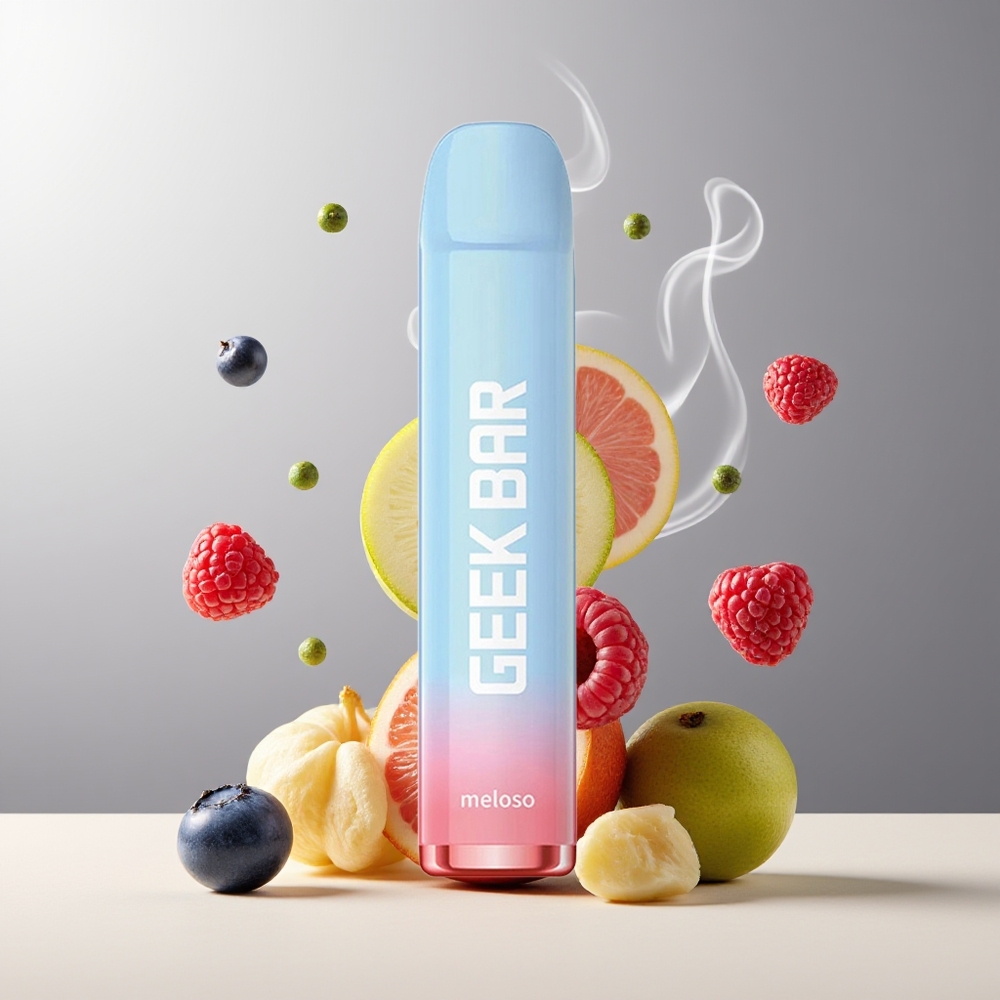 GEEK BAR Meloso 600 Puffs Engangs Vape grossister Sverige – 2ml 550mAh 600 puffar 20mg nikotin