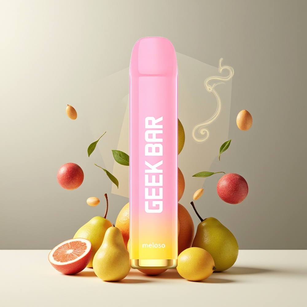 GEEK BAR Meloso 600 Puffs Engangs Vape – 2ml 550mAh 20mg Nikotin – grossister Sverige
