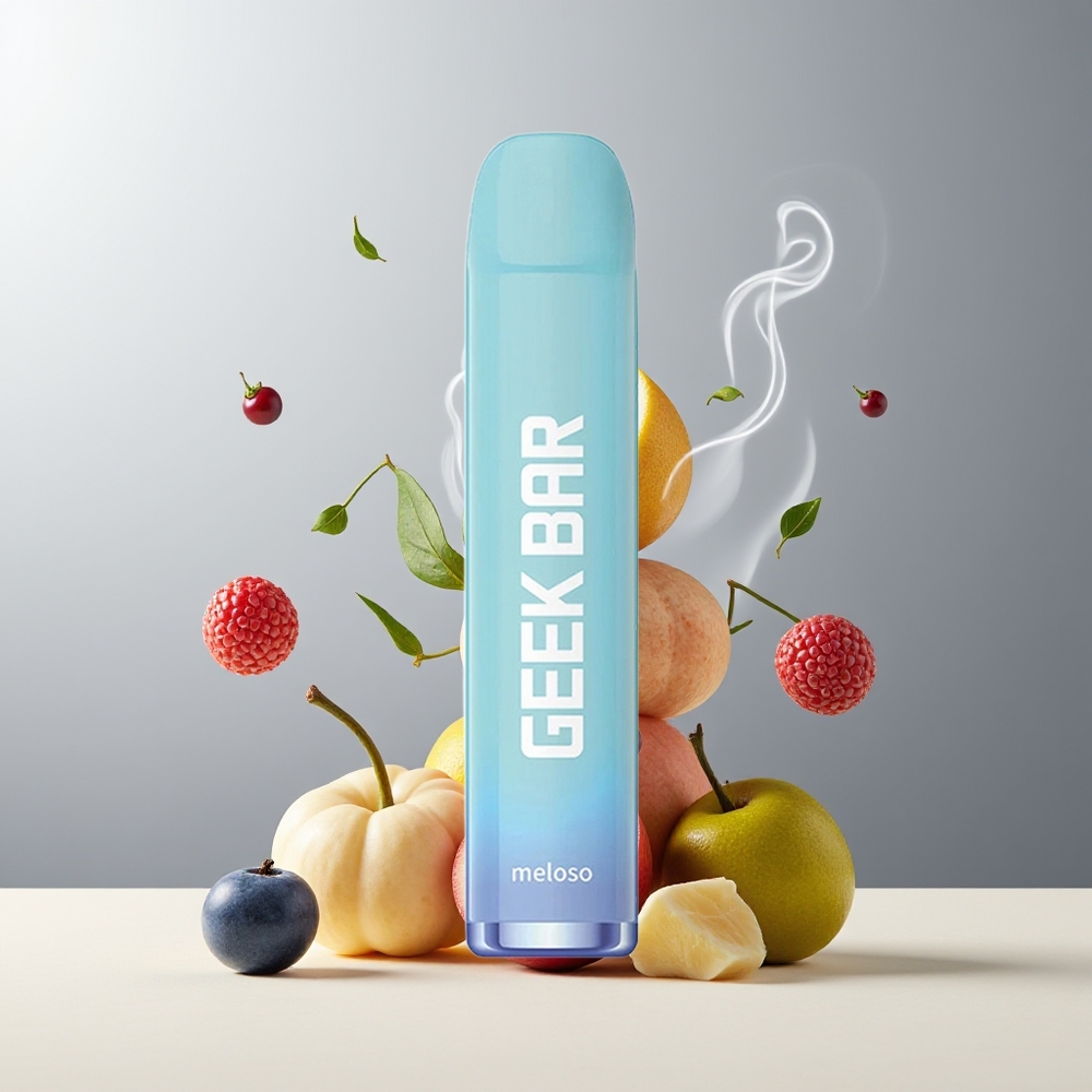 GEEK BAR Meloso 600 Puffs Grossister Sverige – 2ml 550mAh 20mg Nikotin Blåbæris