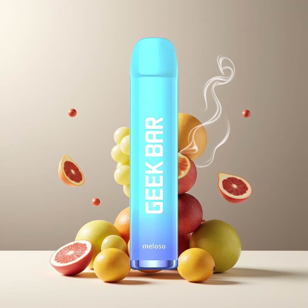 GEEK BAR Meloso 600 Puffs Grossister Sverige – 2ml 550mAh 20mg Nikotin Drueis
