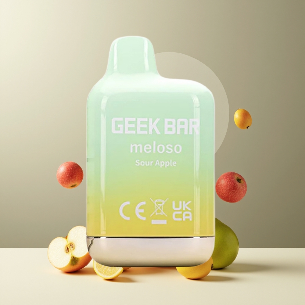 GEEK BAR Meloso Mini 600 Puffs 2ml 20mg salt nicotine grossister Sverige