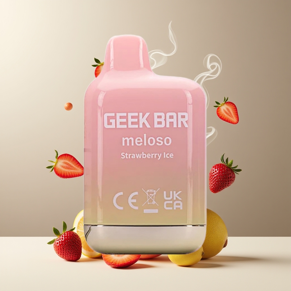 GEEK BAR Meloso Mini 600 Puffs 550mAh 2ml 20mg Salt Nicotine Engangs Vape grossister Sverige