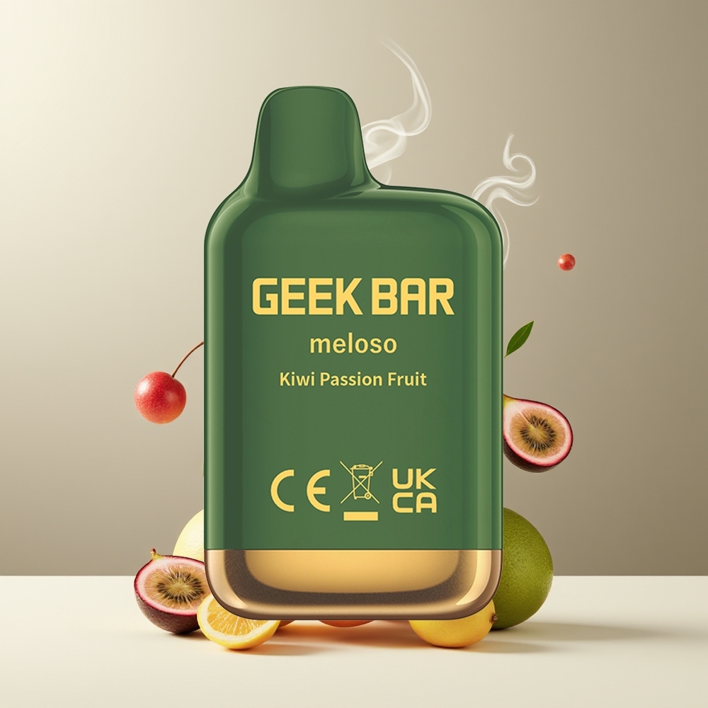 GEEK BAR Meloso Mini 600 Puffs 550mAh 2ml 20mg Salt Nikotin Engangs Vape Grossister Sverige
