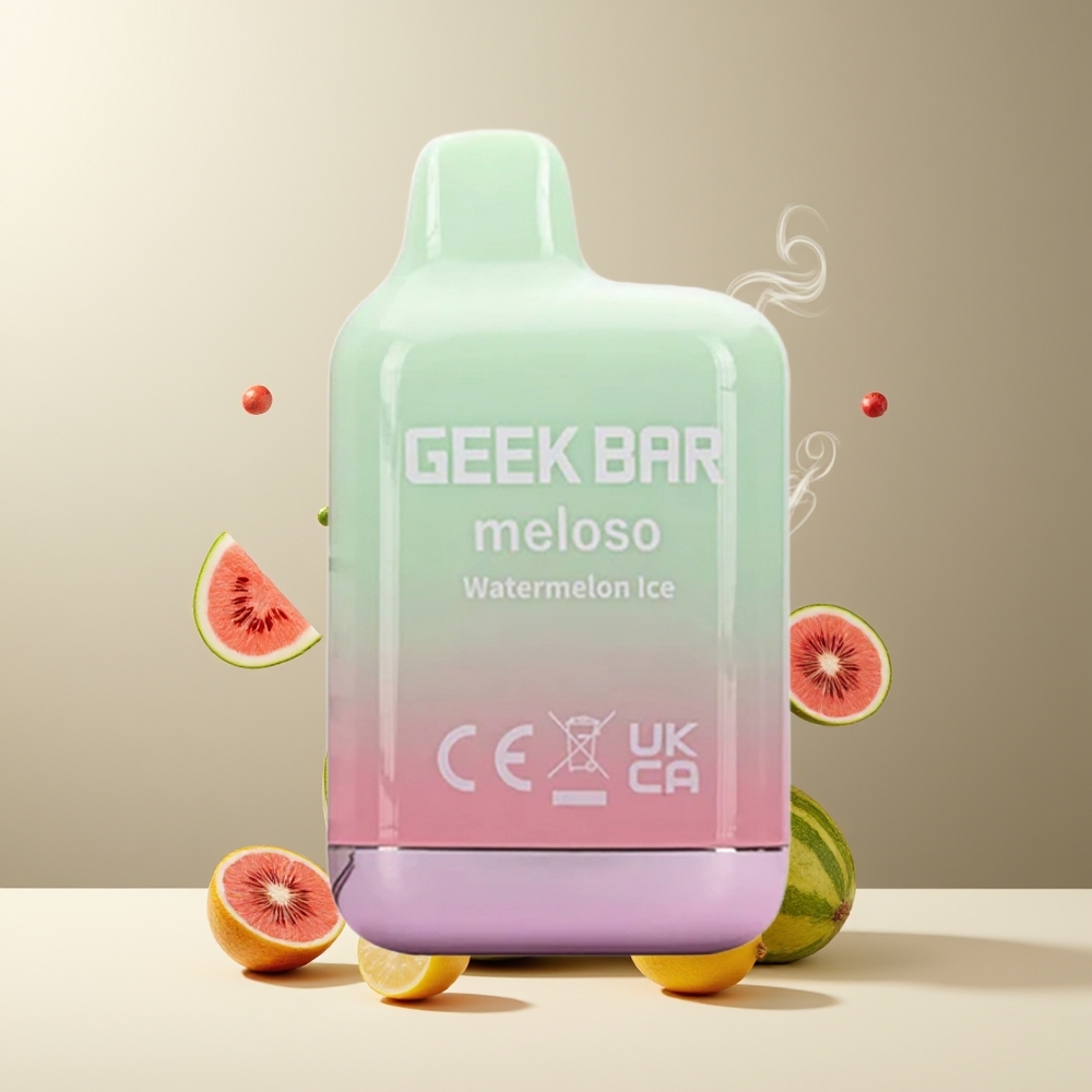 GEEK BAR Meloso Mini 600 Puffs 550mAh 2ml 20mg Salt Nikotin Engangs Vape Grossister Sverige