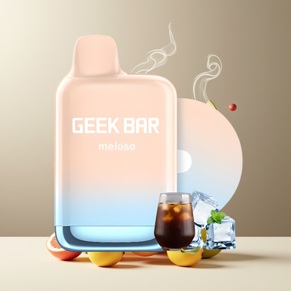 GEEK BAR Meloso Pro 4000 Puffs Engangs Vape 12ml Ejuice 2 Nikotin 600mAh Bärbar Grossister Sverige