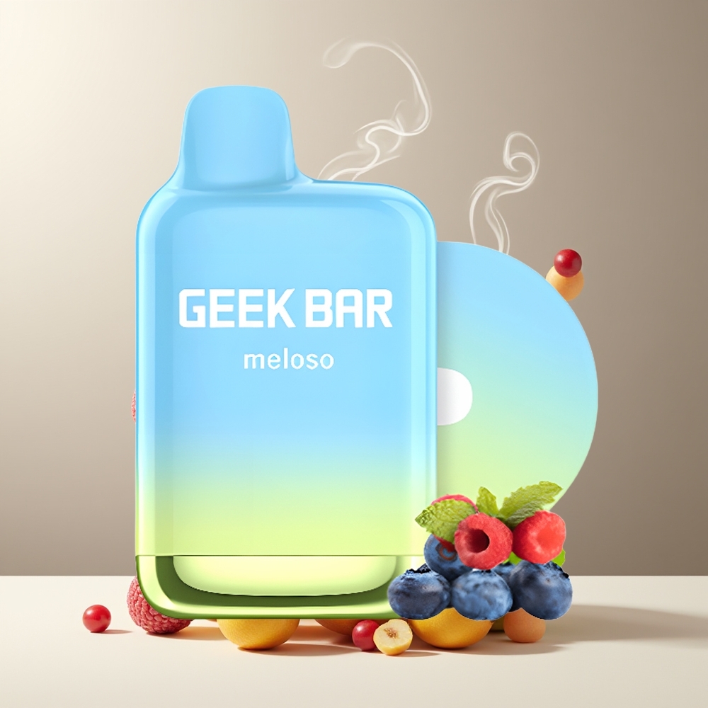 GEEK BAR Meloso Pro 4000 Puffs Engangs Vape grossister Sverige med 2 Nikotin 12ml Ejuice  600mAh Batteri