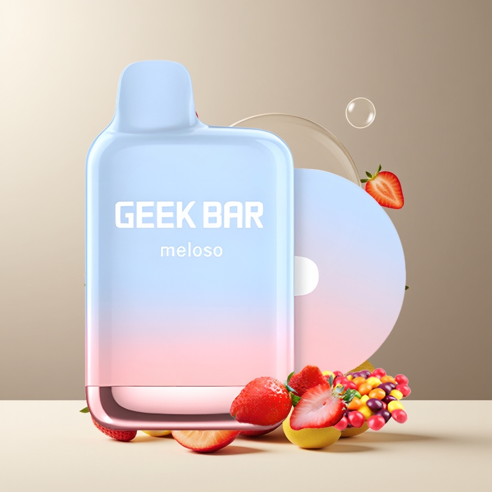 GEEK BAR Meloso Pro 4000 Puffs Engangs Vape grossister Sverige – 2 Nikotin 12ml Ejuice 600mAh Batteri Typ-C-laddning