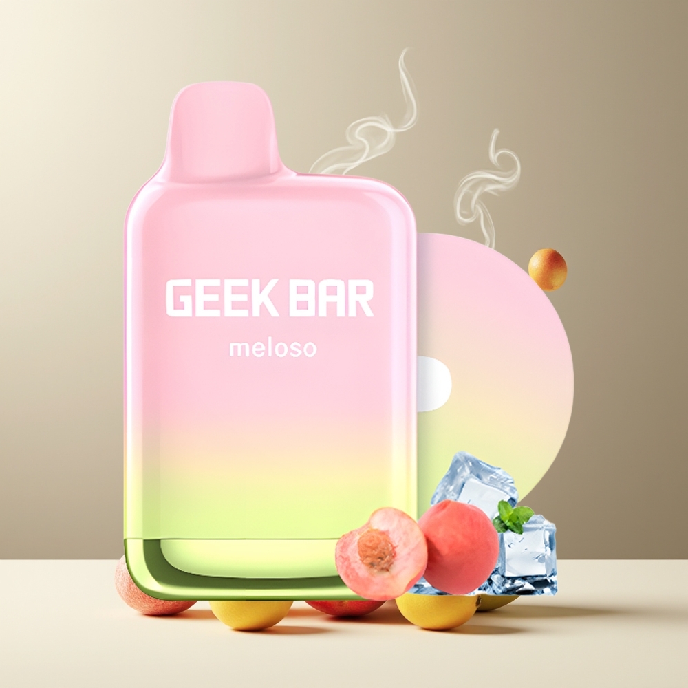 GEEK BAR Meloso Pro 4000 Puffs Engangs Vape grossister Sverige – 2 Nikotin 12ml Ejuice 600mAh Batteri Type-C Laddning