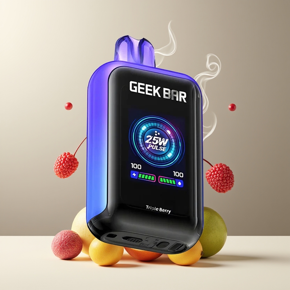 GEEK BAR Skyview 25000 Puffs 16mL 5 Nikotin 800mAh Type-C Laddningsbar Vape med Smart TFT Skärm  Tre Vaping Lägen grossister Sverige