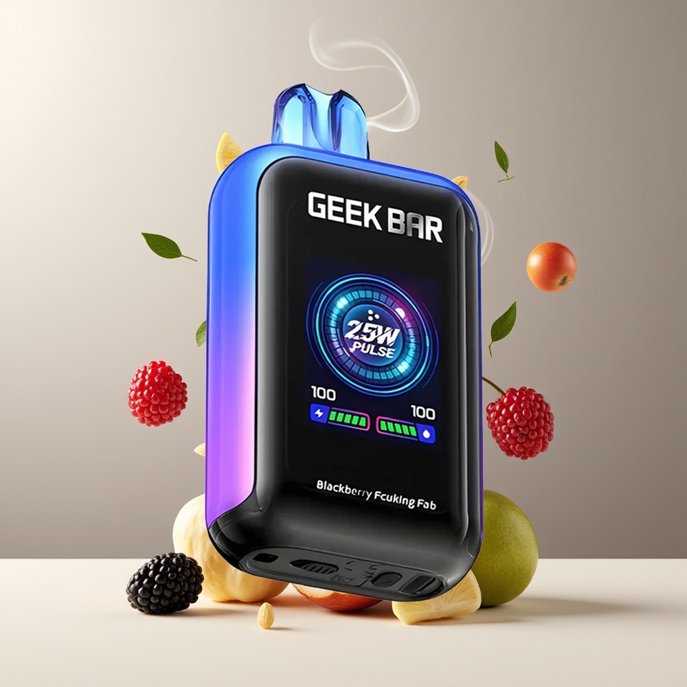 GEEK BAR Skyview 25000 Puffs Engangs Vape grossister Sverige med 16mL E-Liquid 800mAh Type-C Batteri  18 Tums Skärm