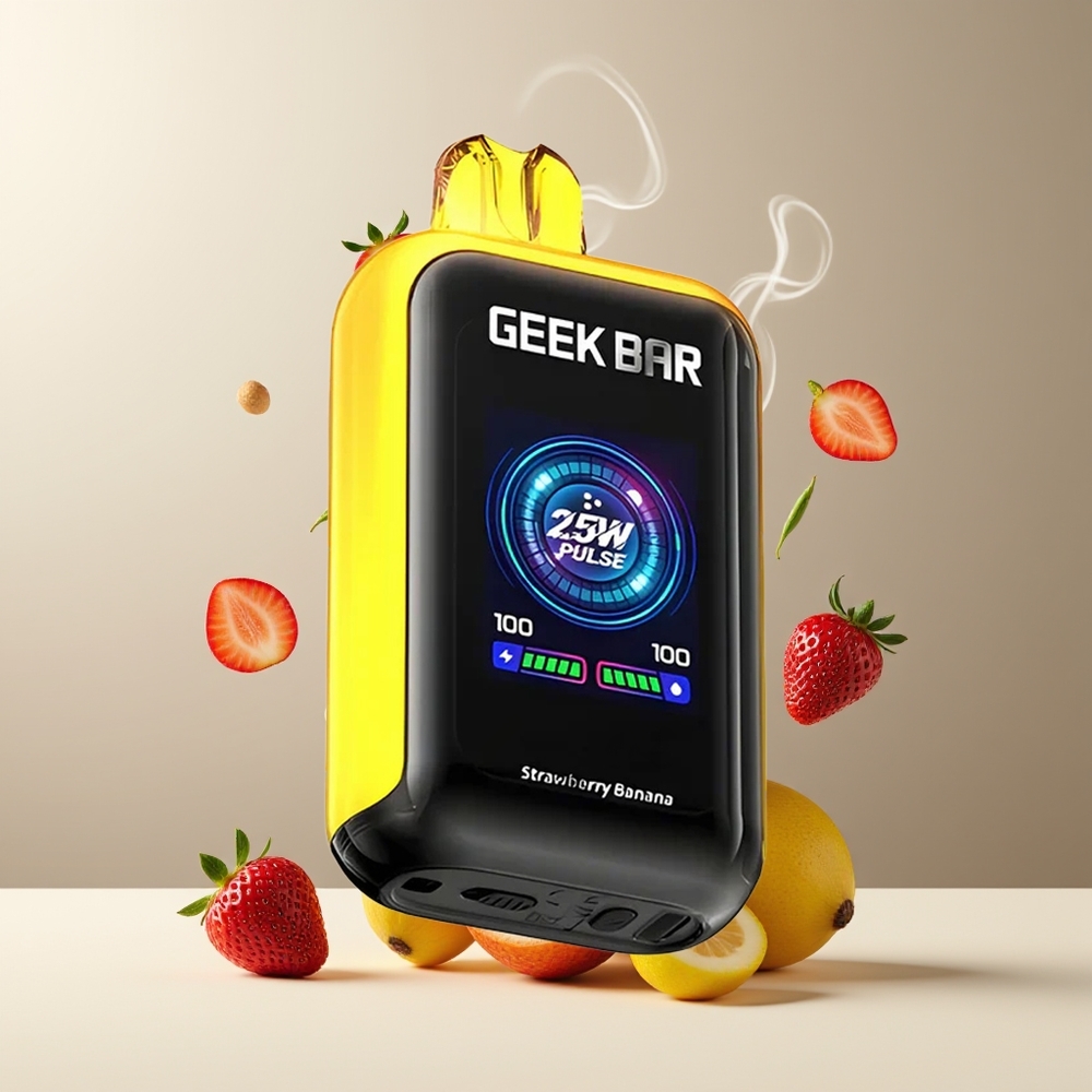 GEEK BAR Skyview 25000 Puffs Engangs Vape med 16mL E-Liquid 800mAh Type-C Batteri och Smart TFT Skärm – grossister Sverige