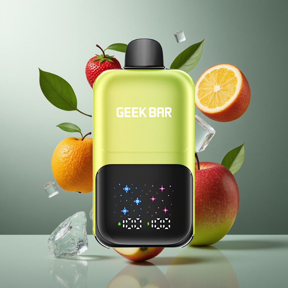 GEEKBAR 2GO Två serier 50000 Puffs 20mL 5 Nikotinsalt Rechargebar Grossister Sverige