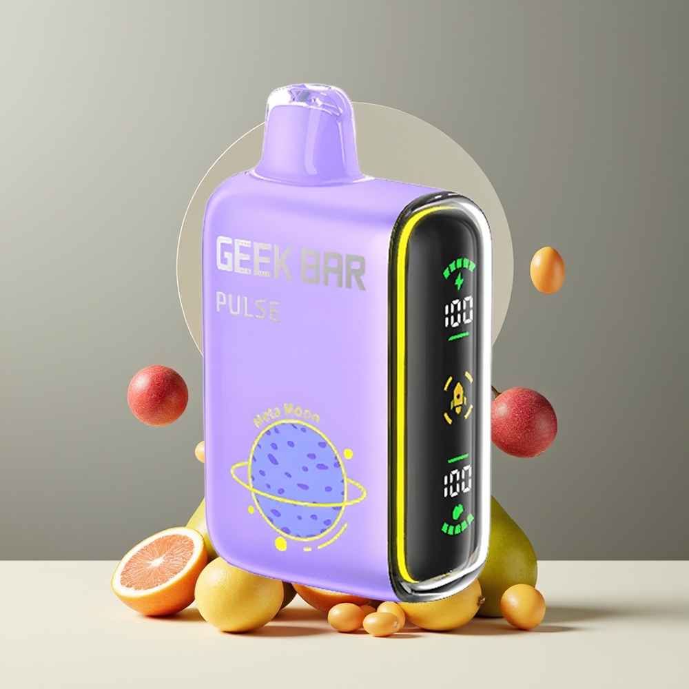 Geek Bar Pulse 15000 Puffs grossister Sverige med 16ML e-vätska 5 nikotin och USB Type-C-laddning