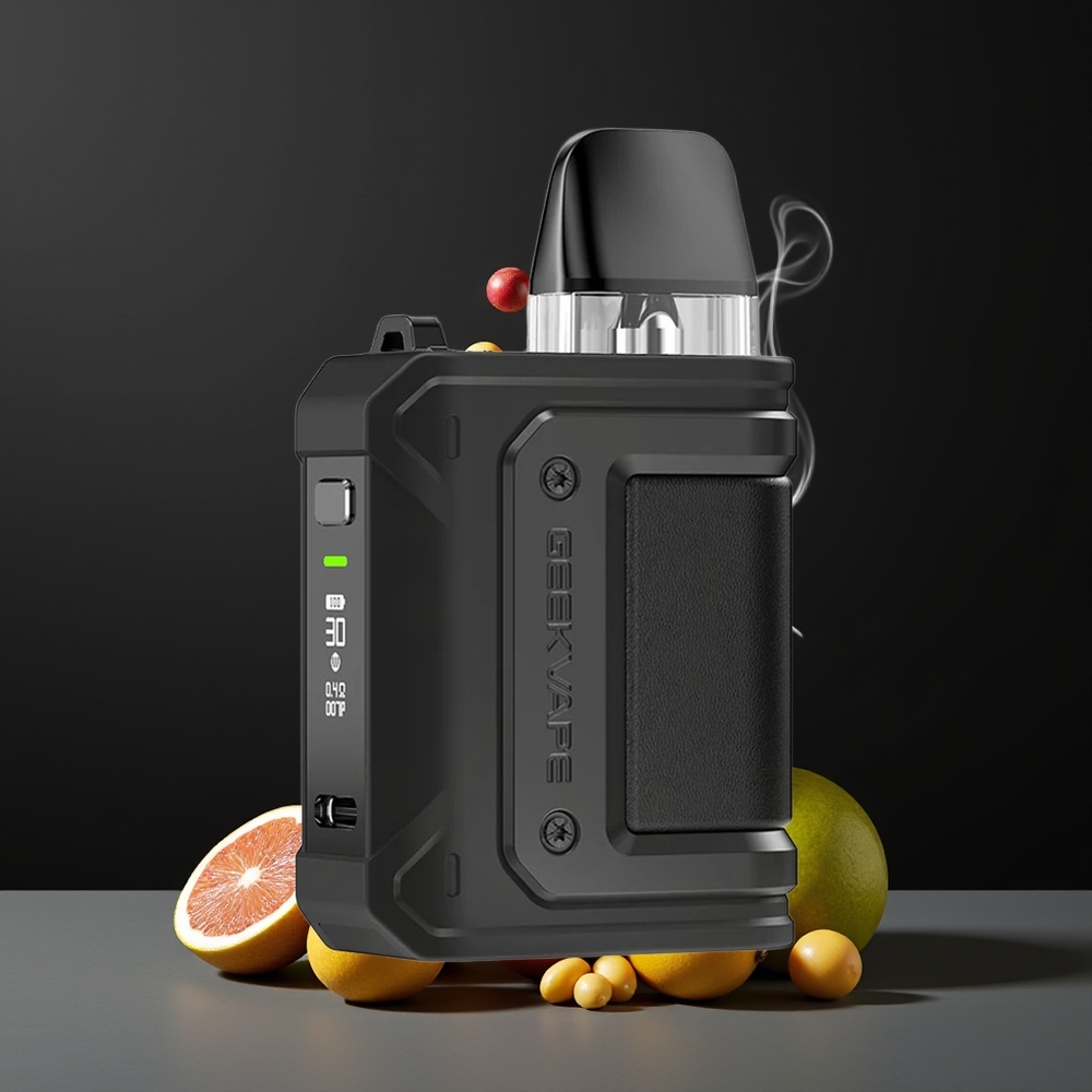 GeekVape Aegis Hero Q Kit – 1300mAh 30W Max Type-C-laddning 3ml/2ml (TPD) – grossister Sverige