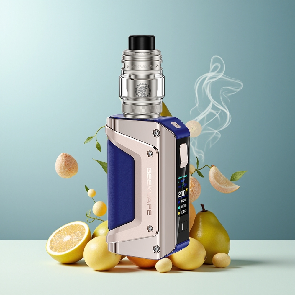 GeekVape Aegis Legend 3 Kit 200W 45A IP-68 AS Chip 40 Leakproof Top Airflow Design grossister Sverige