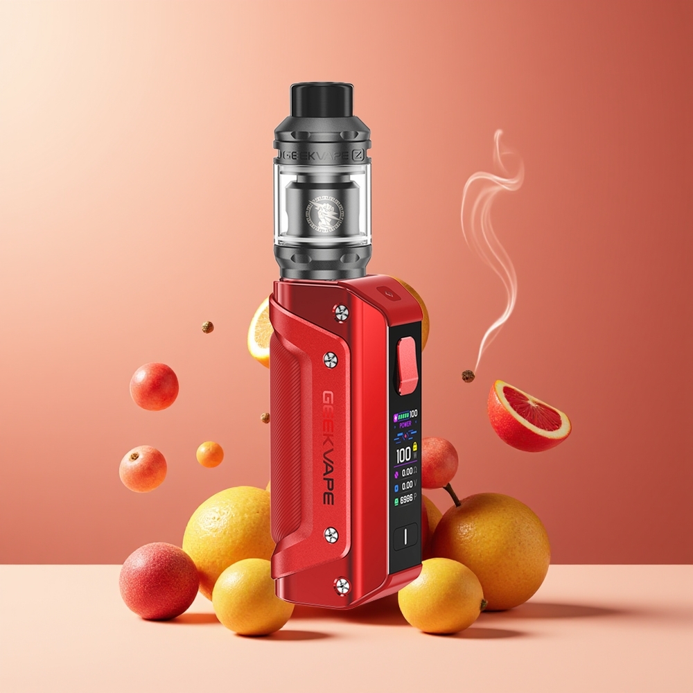 GeekVape Aegis Solo 3 Kit 100W IP68 Vattentät USB-C 18650 Battery Leakproof Top Airflow grossister Sverige