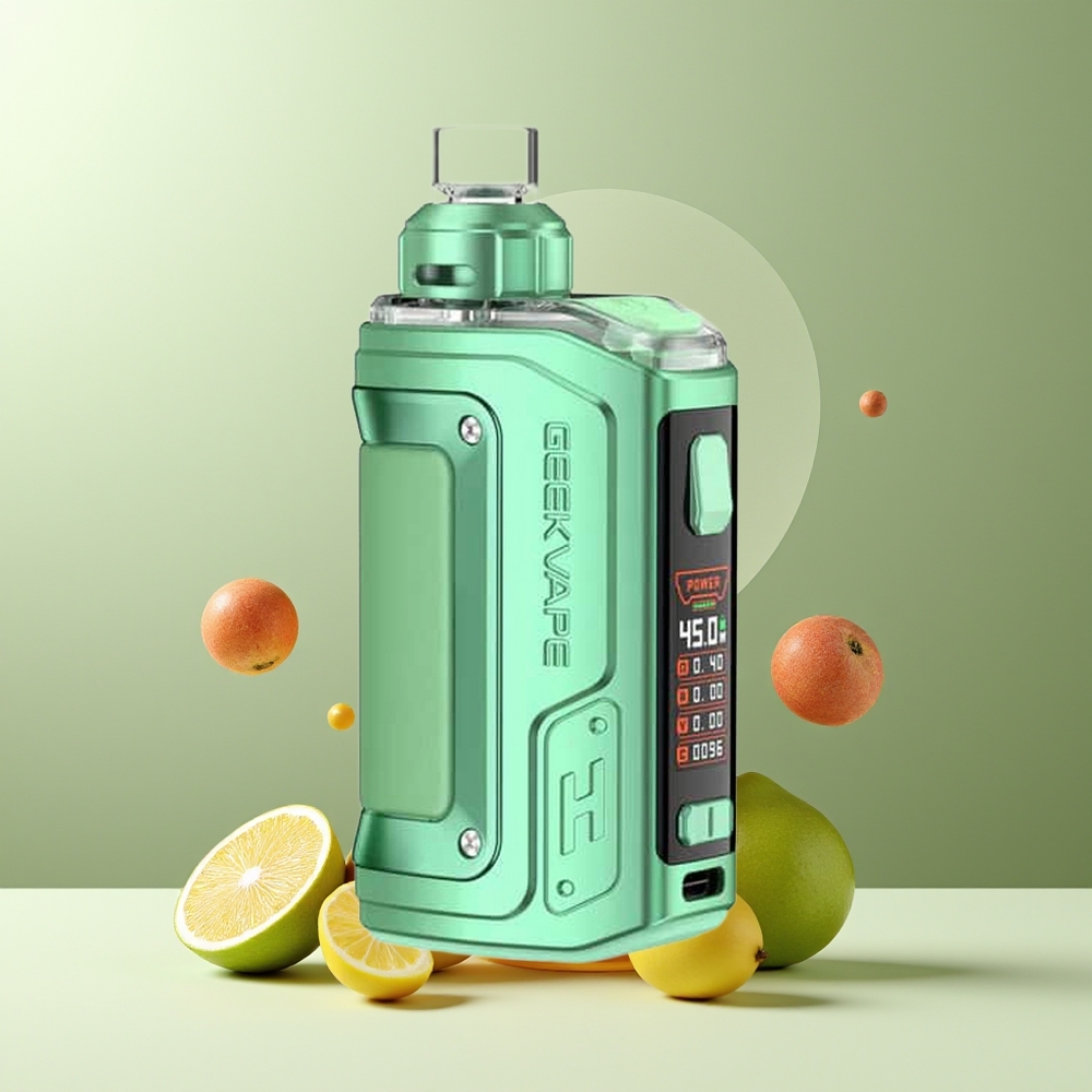 GeekVape H45 (Aegis Hero 2) Pod Mod Kit Crystal Edition grossister Sverige – 1400mAh batteri 4ml kapacitet 5-45W utgangseffekt