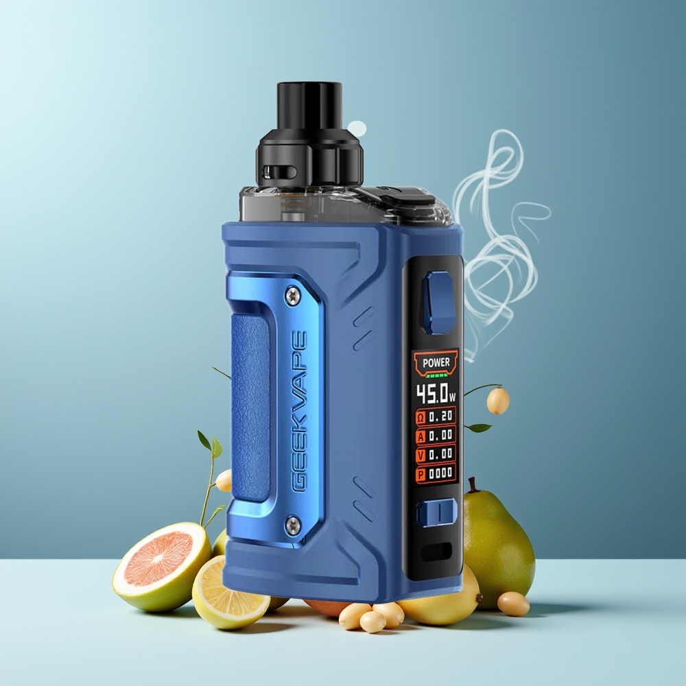 GeekVape H45 Classic (Aegis Hero 2 Classic) Pod Kit grossister Sverige – 45W 1400mAh 40ml/2ml tank 096-inch TFT-skärm USB-C