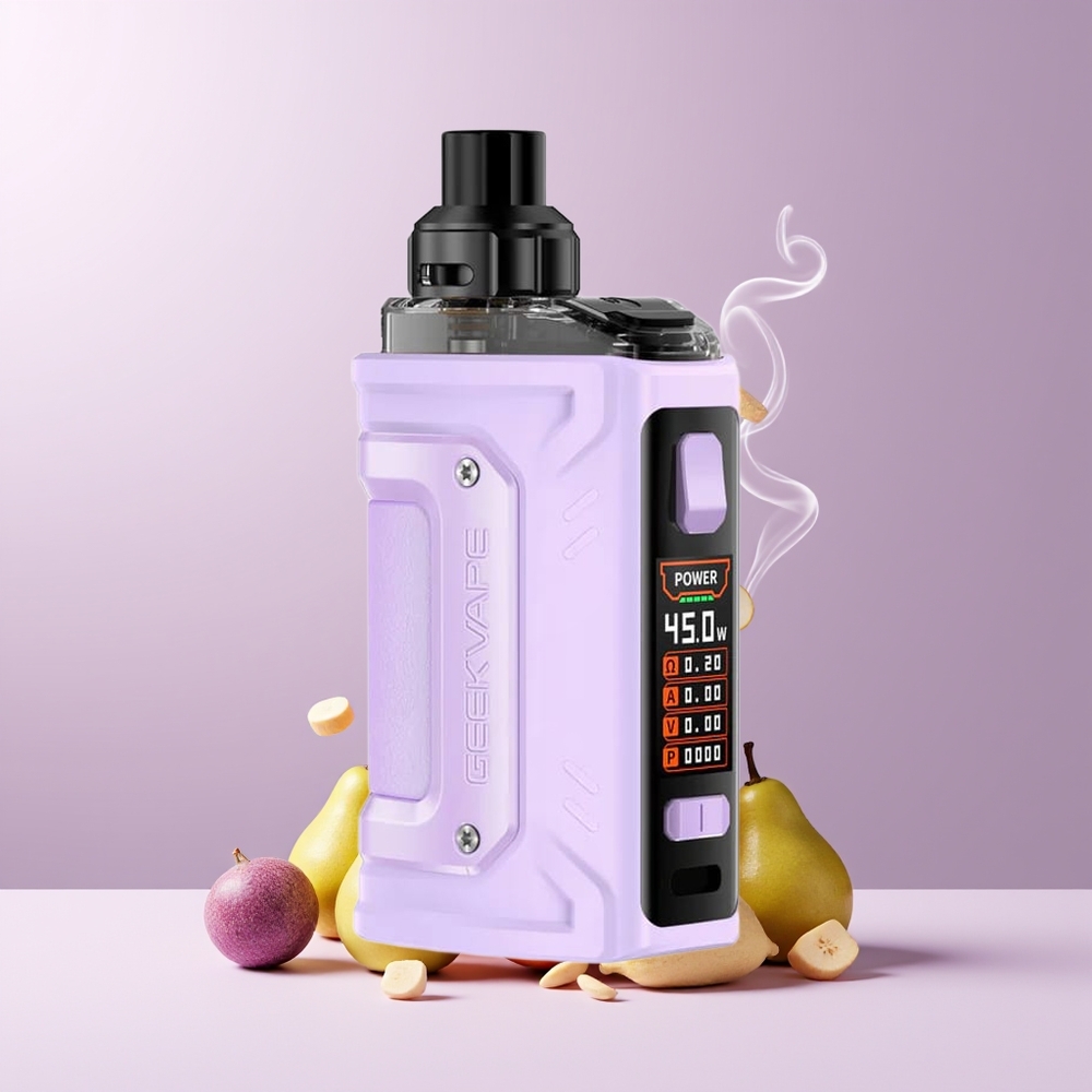 GeekVape H45 Classic (Aegis Hero 2 Classic) Pod Kit med 1400mAh batteri 40ml/2ml tank och 096-inch TFT-skärm grossister Sverige