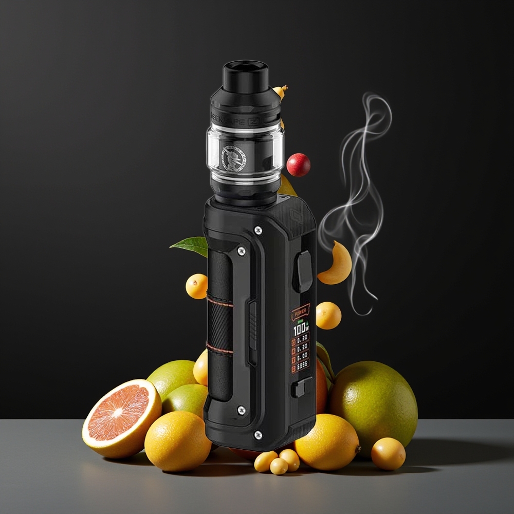 GeekVape Max100 (Aegis Max 2) 100W Kit med IP68 Rating 55ml Tank 11 TFT-skärm  21700/18650 Batteri – Grossister Sverige