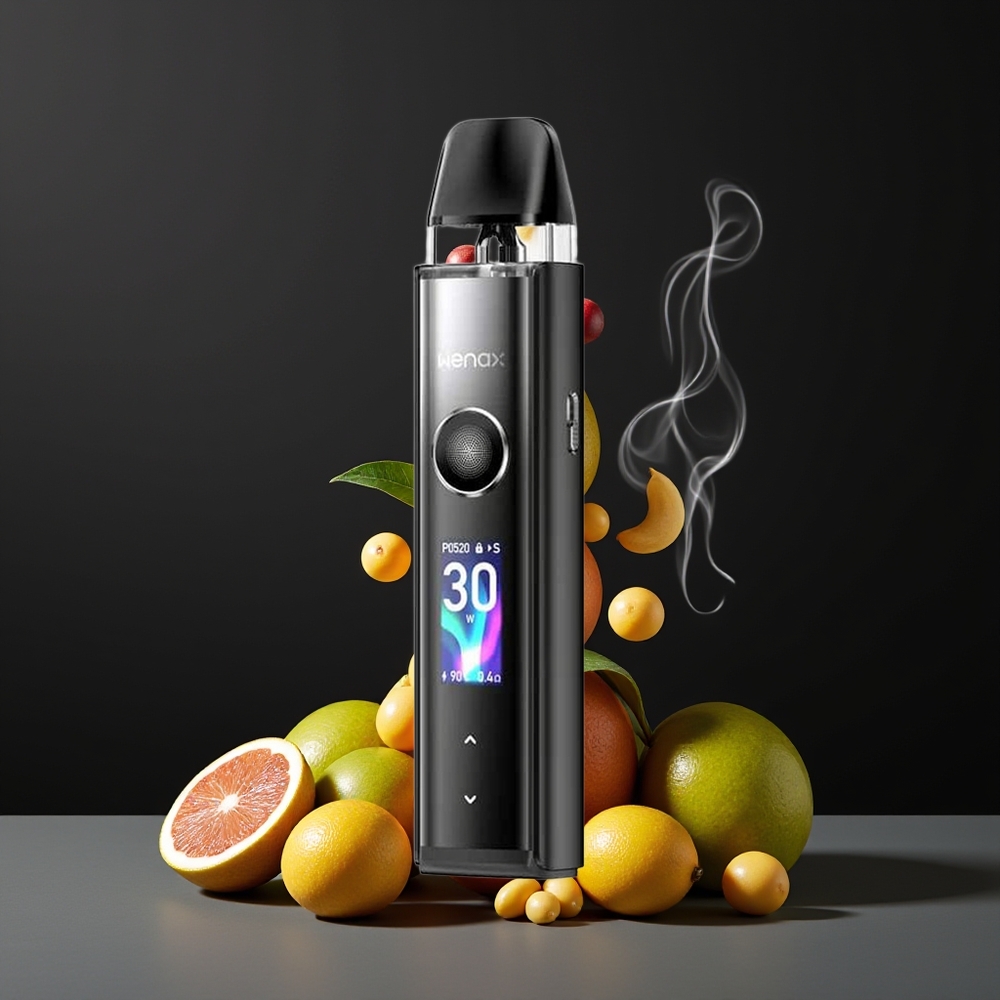 GeekVape Wenax Q Pro Pod System Kit - 30W Max Output 1200mAh Battery 096 Smart Screen grossister Sverige