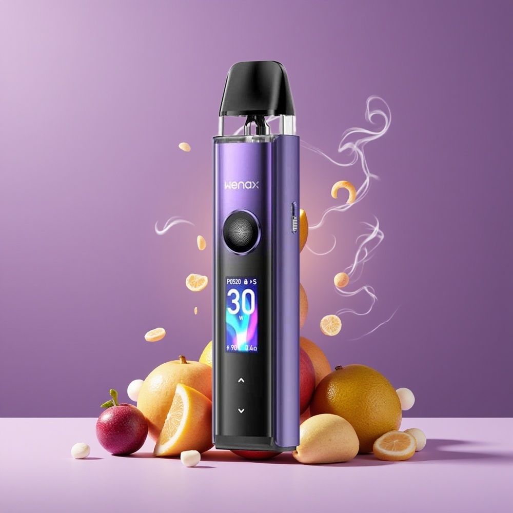 GeekVape Wenax Q Pro Pod System Kit – 30W Max Output 096 Smart Screen 1200mAh Battery grossister Sverige