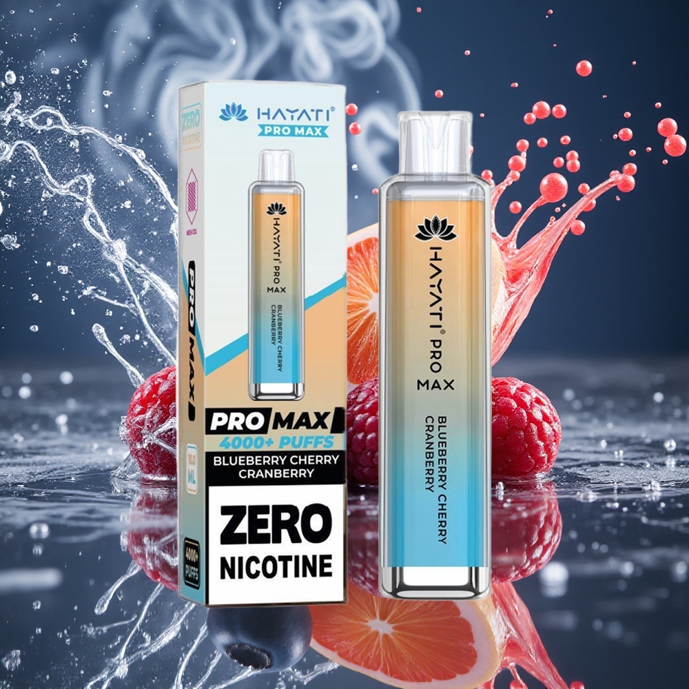 Hayati Pro Max 4000 Puffs Disposable Vape – 1400mAh 2/5 Nikotin Upp till 4000 puffar Grossister Sverige