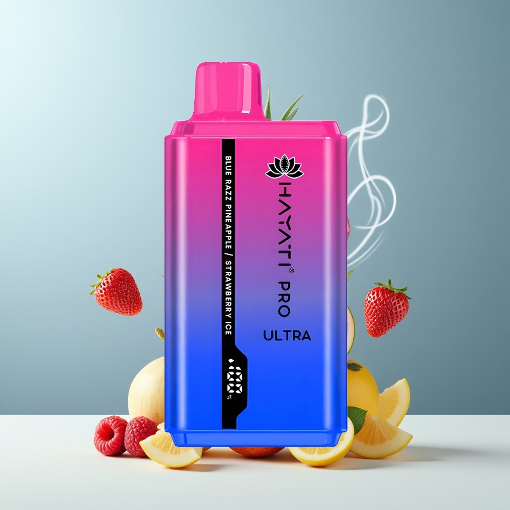 Hayati Pro Ultra 15000 Puffs Grossister Sverige – 850mAh Battery 2 12ml E-Liquid 2 Nicotine 49 Smaker