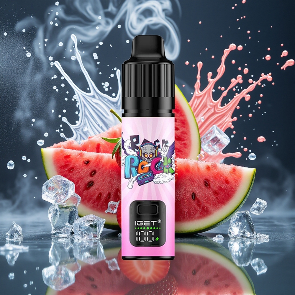 IGET BAR PLUS S3 POD 10000 Puffs 18 ml 5 Nikotin 950 mAh grossister Sverige Jordgubb Vattenmelon Glass