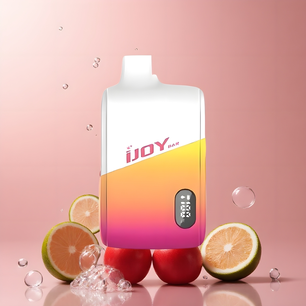 IJOY Bar IC8000 Disposable Vape 8000 puffar 18ml 5 nikotin Type-C-laddning grossister Sverige