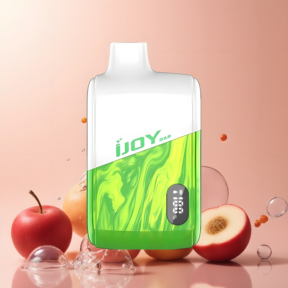 IJOY Bar IC8000 Disposable Vape Grossister Sverige – 8000 puffar 18ml e-vätska 5 nikotin Typ-C-laddning